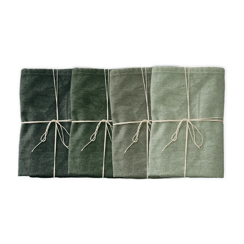 4 Langes Lin Vertes - 43x43cm-0