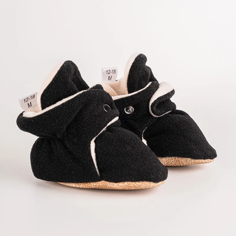 Chaussons Polaire BIO - Noir -3