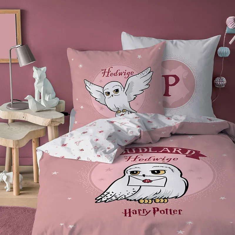 Parure 2pcs Harry Potter Fly Rose - 140x200cm-0