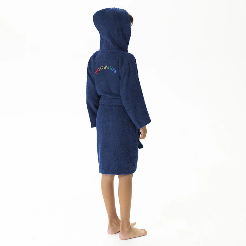 Peignoir Harry Potter Bleu-5