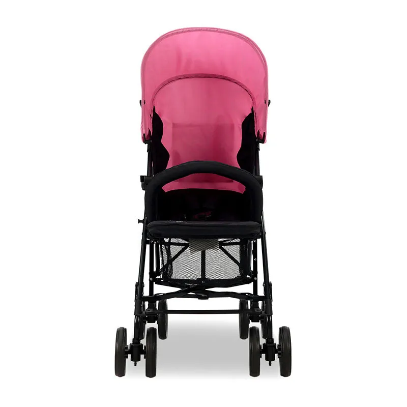 Poussette canne Trotter Plus Noir/Rose - 6m+-2