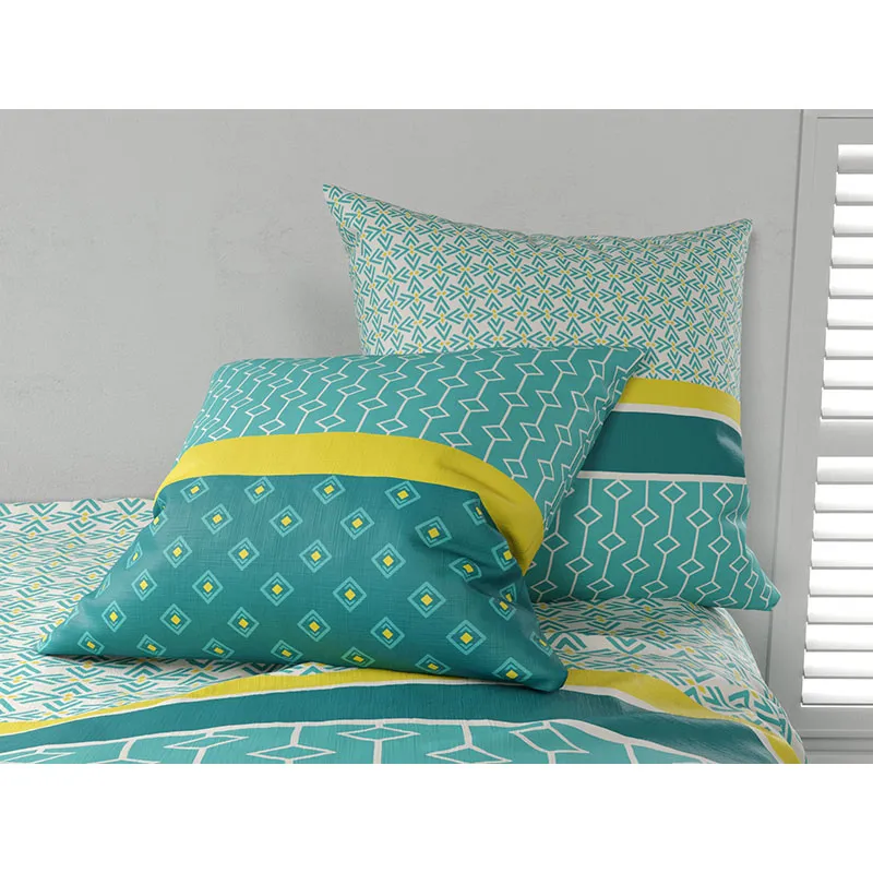 Parure 3pcs Coton Malphite Vert-3