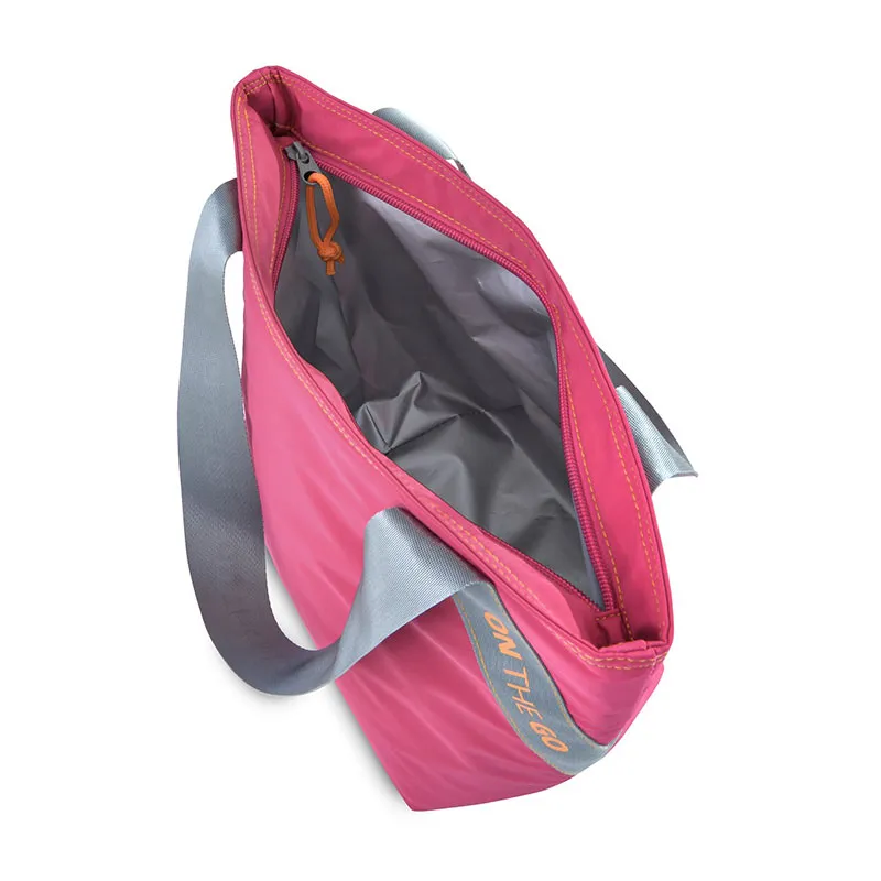 Tote Sac à lunch On the go - Fuchsia-3