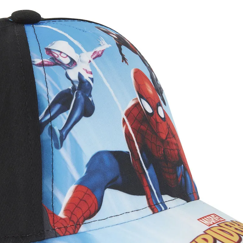 Casquette Enfant Spiderman - Noir/Bleu/Rouge-4