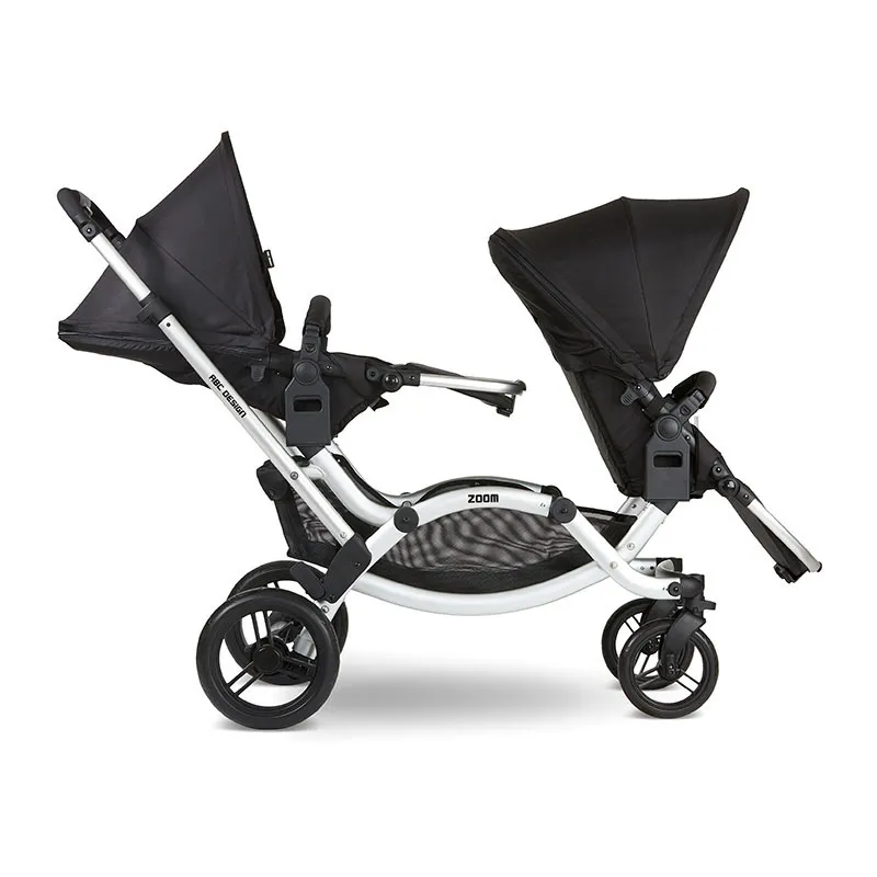 Poussette Jumeaux Zoom Black Limited - 6m+-2