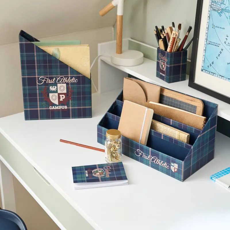 Accessoires de bureau Campus Vert foncé - 4pcs-1