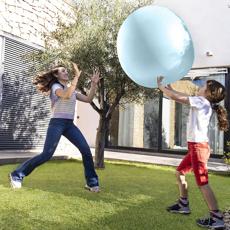 Bulle gonflable géante Bleu - Ø120cm-3