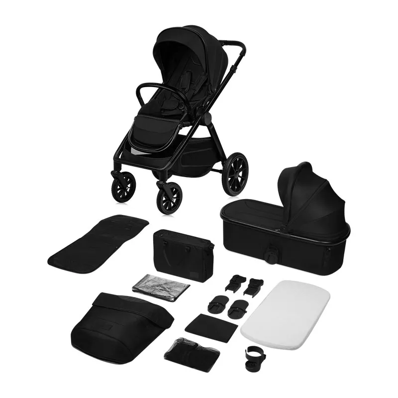 Duo Poussette Layla Black Onyx - 0m+-0