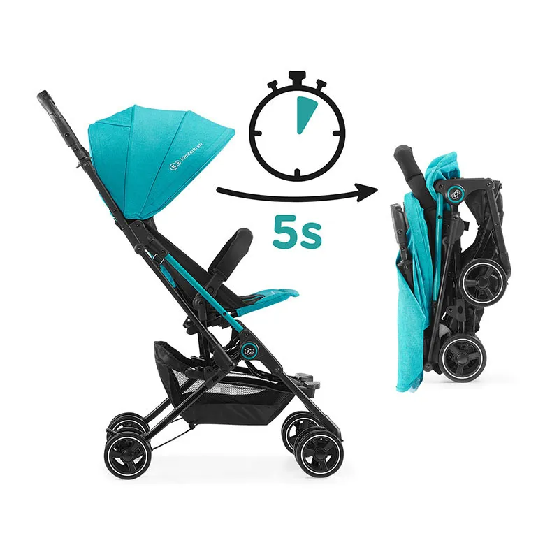 Poussette Compacte Mini Dot Turquoise - 0m+-4