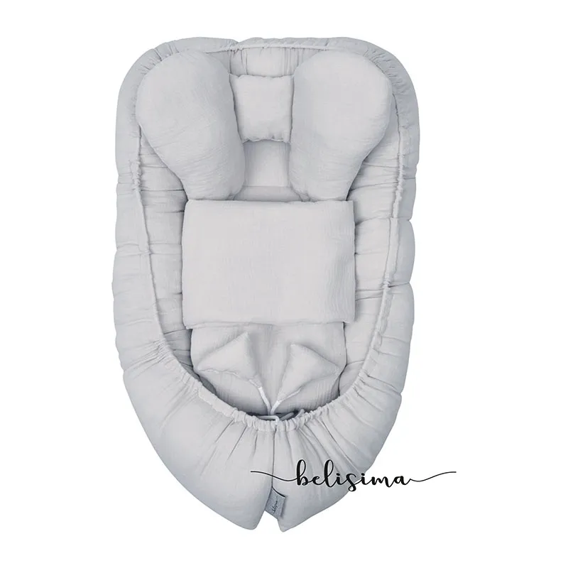 Couffin + Couv. Casual Gris - 85x55cm-0