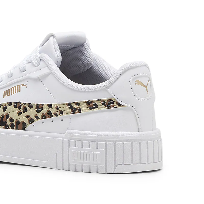 Baskets Fille Carina 2.0 Animal Up - Blanc/Beige-4