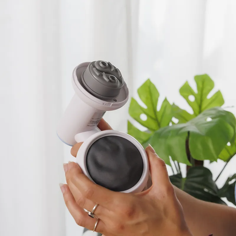 Pistolet de massage Anticellulite Rechargeable 6en1 - 8,7x16x14cm-3