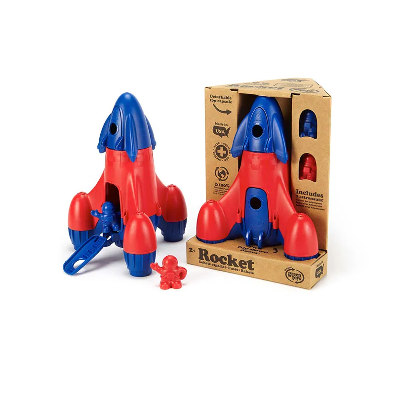 Fusée GreenToys Bleu/Rouge - 24m+-6