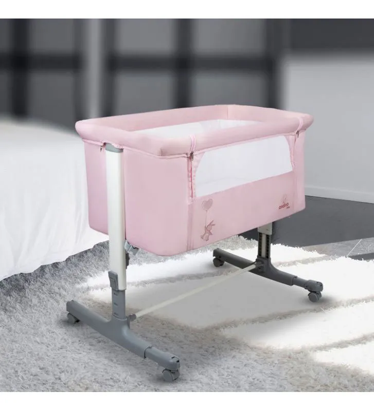 Berceau cododo Mini Cot Calm Rose - 0m+-6