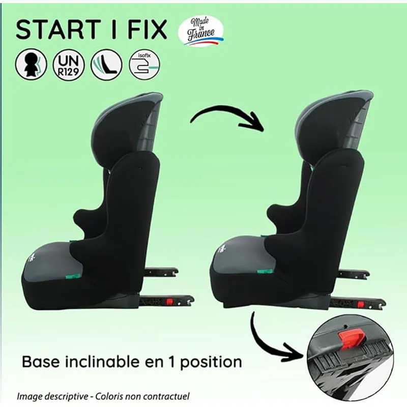 Siège auto I-Size/Isofix Start Fix 106 à 140cm - Koala-3