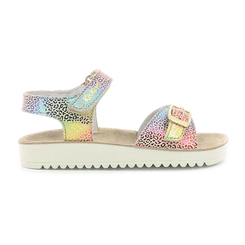 Sandales Odyssa - Beige/Léopard-1