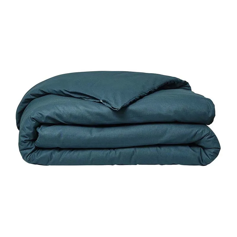 H. de Couette Coton Essential Paon - 140x200cm-0