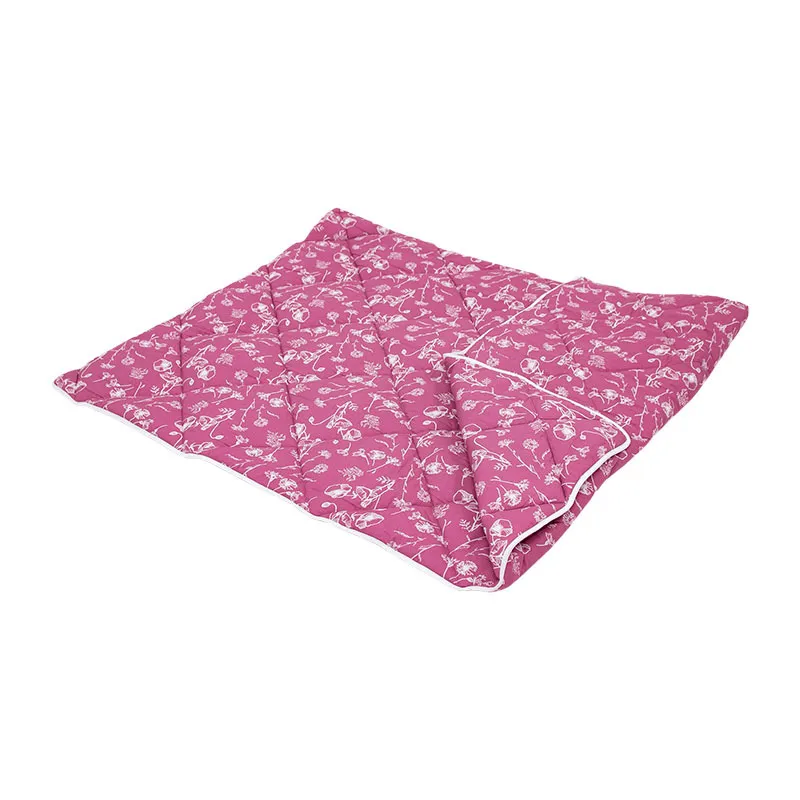 Couverture de sol Coquelicot Rose - 160x100cm-0