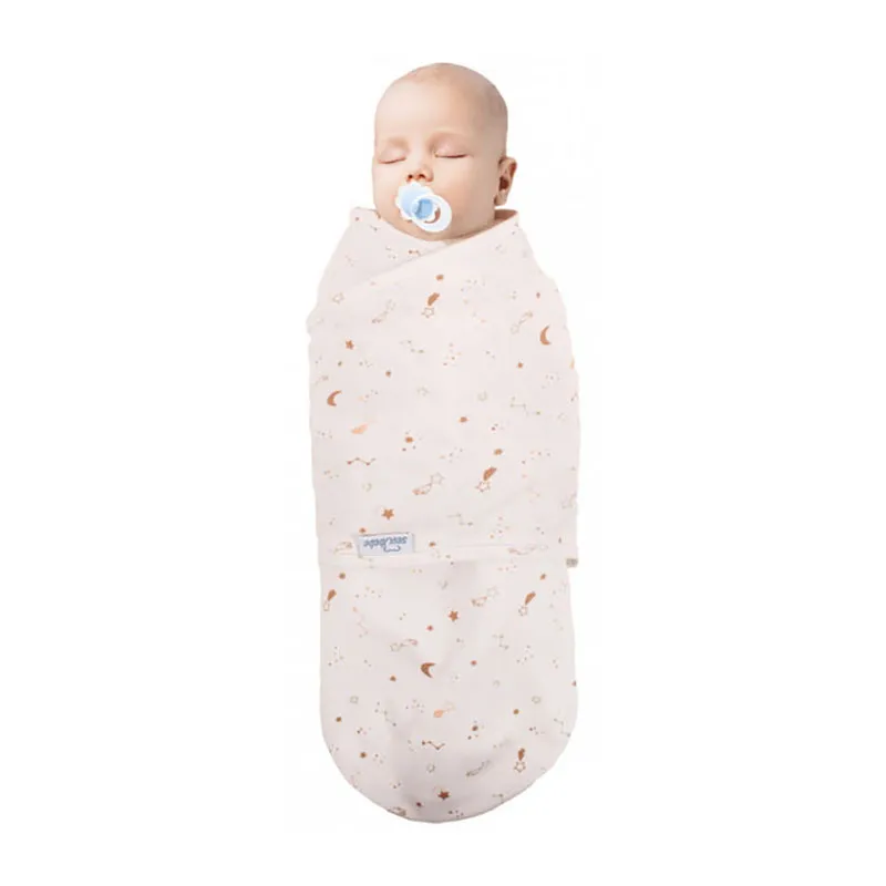 Emmaillotage bébé Fleur Galaxy - 85x85cm-0