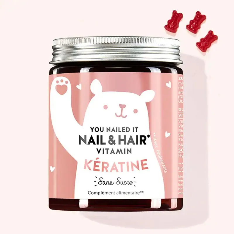 You Nailed It Nail & Hair Vitamin Ongles & Cheveux avec Kératine - 60 Gummies-0