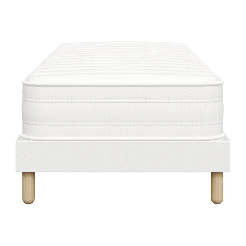 Matelas Mém. De forme ép. 22cm + Sommier tapissier Honfleur Enfant-2