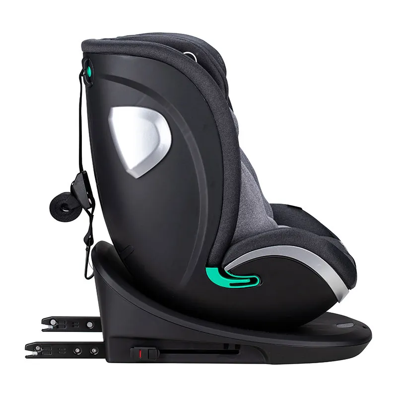 Siège-auto 360° I-Size/Isofix Opal 40-150 cm - Gris clair-1