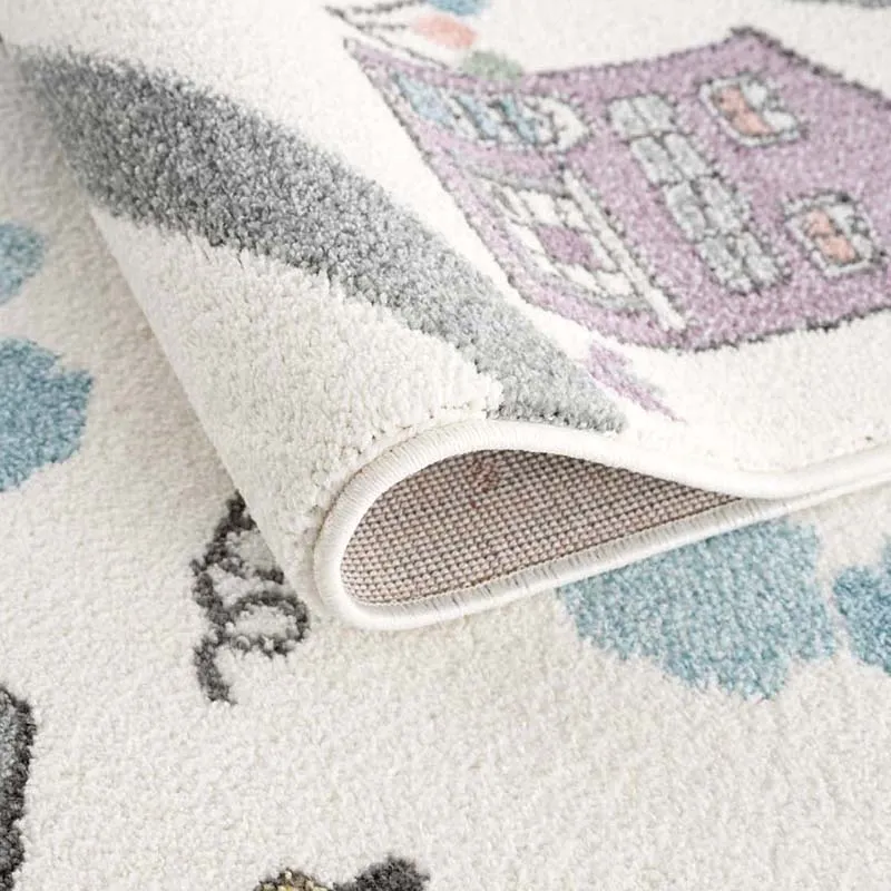 Tapis Anime Village Multico. - Plusieurs dim. dispos-6