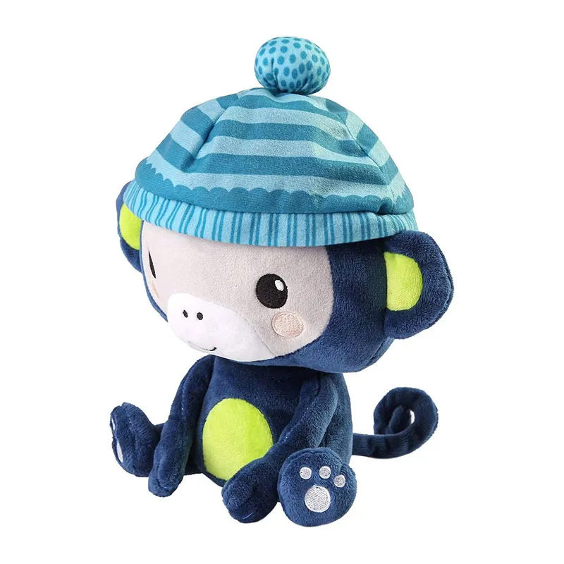 Peluche singe bleu online