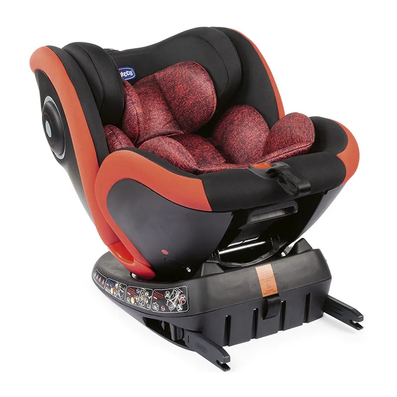 Siège-auto Seat4fix Gr.0+/1/2/3 - Poppy Red-1