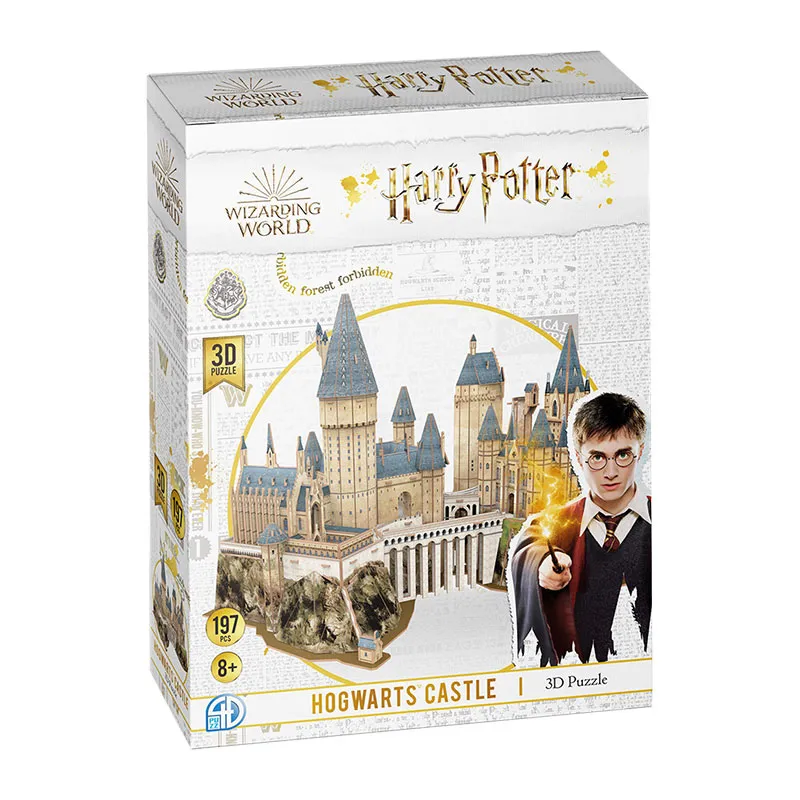 Puzzle 3D Harry Potter Château Poudlard 197pcs - 8+-2