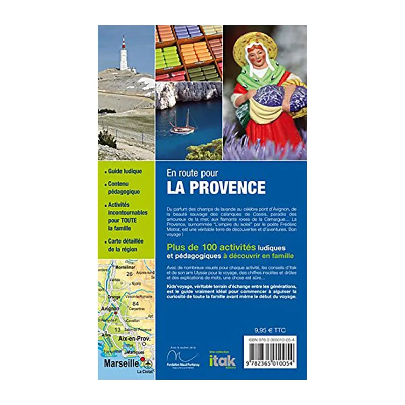 Guide tourist. Kids'voyage Provence - 6+-1
