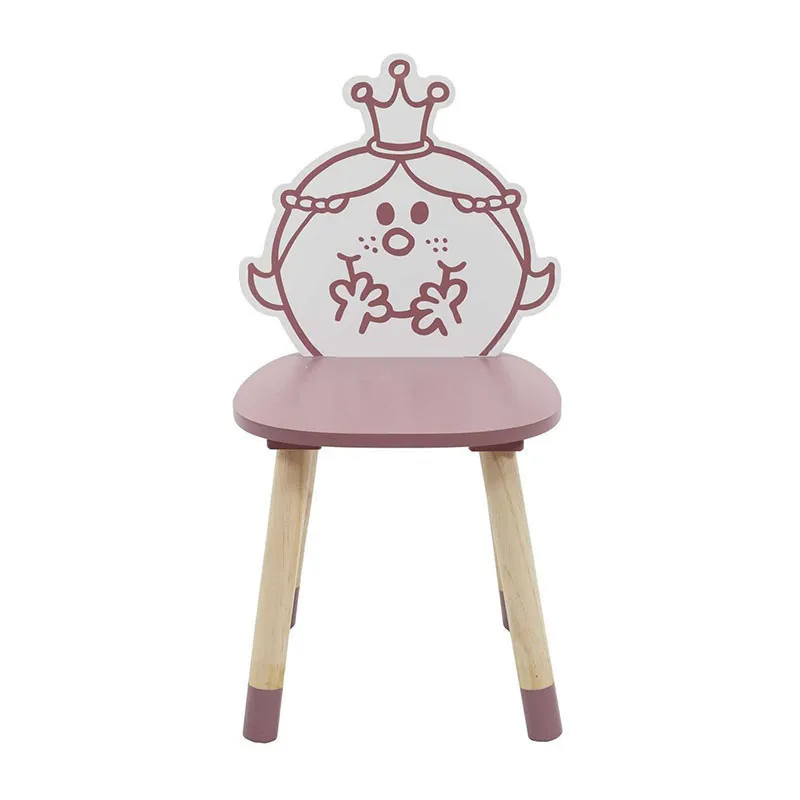 Chaise Madame Princesse Rose - 57,5x28x28cm-2