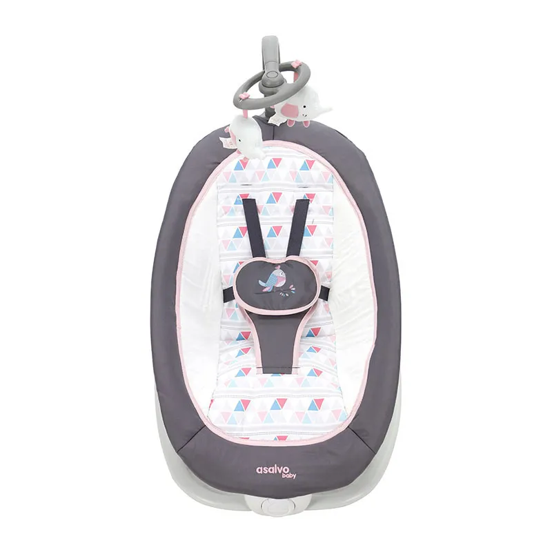 Transat Fold Oiseaux Rose - 0m+-2