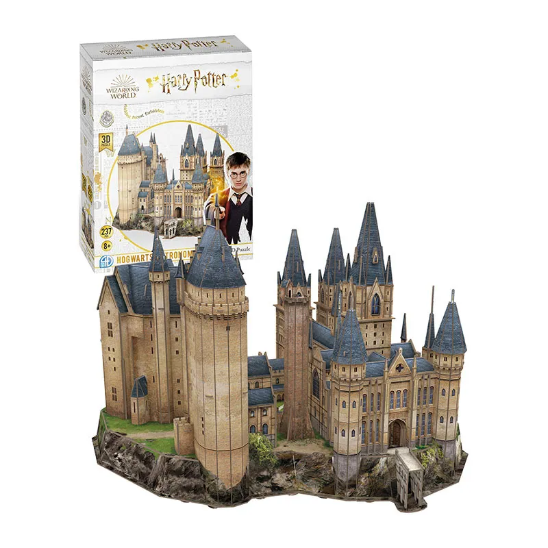 Puzzle 3D Harry Potter La tour d'astronomie 237pcs - 8+ - ASMODEE-0