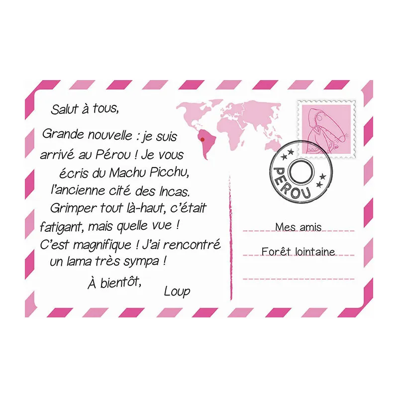 Jeu Le tour du monde de Loup - 5+-3