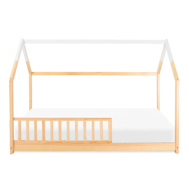 Lit Céleste + barrière + matelas essentiel-2