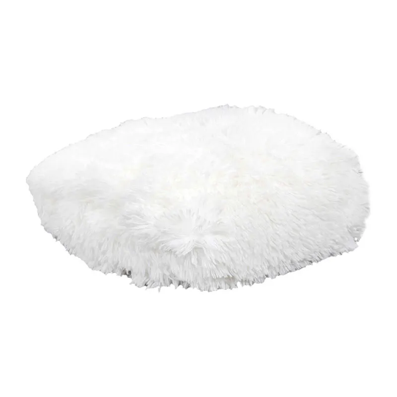 Parure 3pcs Fourrure Blanc - 220x240cm-1