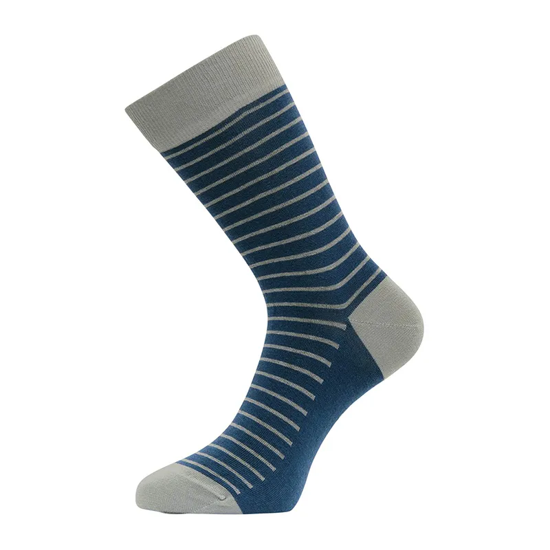 9 paires de chaussettes Homme Motifs - Noir/Bleu/Gris-7