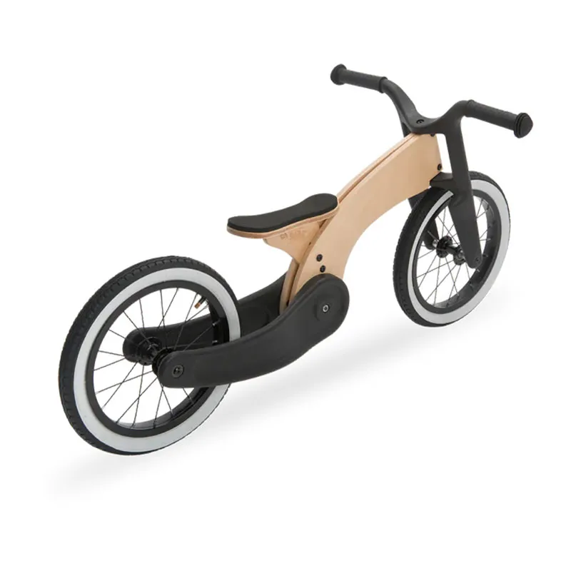Draisienne 2en1 Cruise Noir/Naturel - 24m+-3