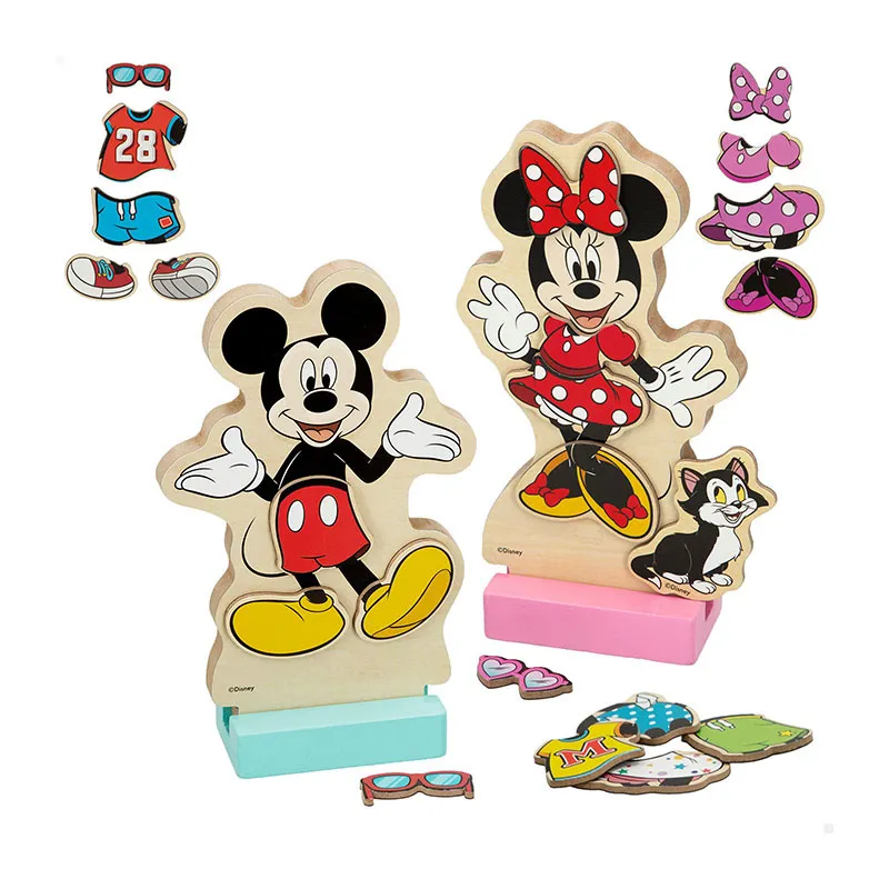 Puzzle magnétique Mickey & Minnie 54pcs - 36m+-0