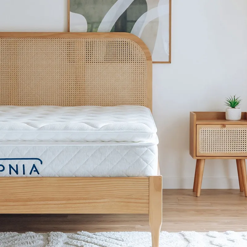 Matelas Bien-être Suprême + sommier Blanc-6