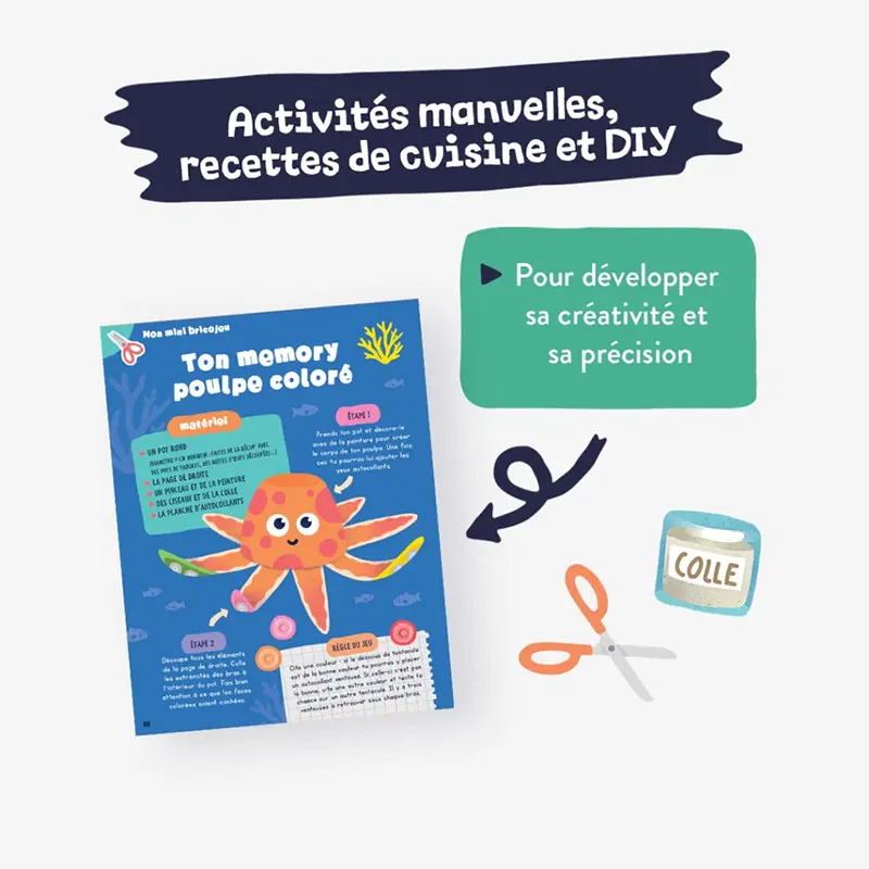 Abonnement 1 an Les Mini Mondes 12n° - 1-3+-11