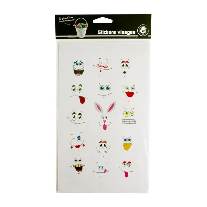 Stickers & Gommettes Visages - 716pcs-2