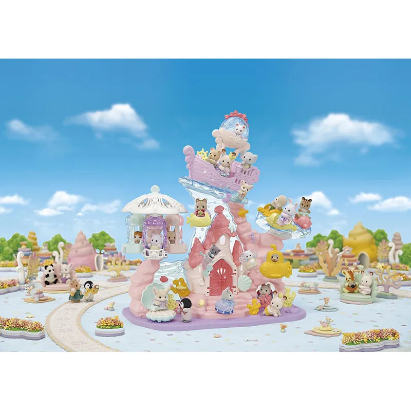 Château des sirènes & 3 bébés - 30pcs-28