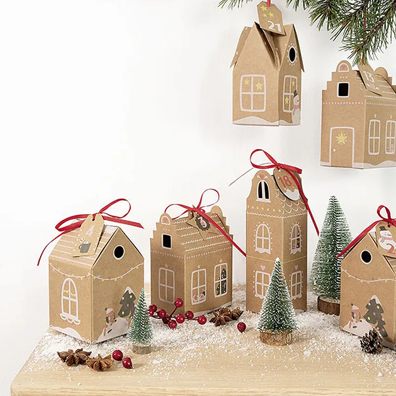 Calendrier de l'avent Maison pain d'épices - 49pcs-3
