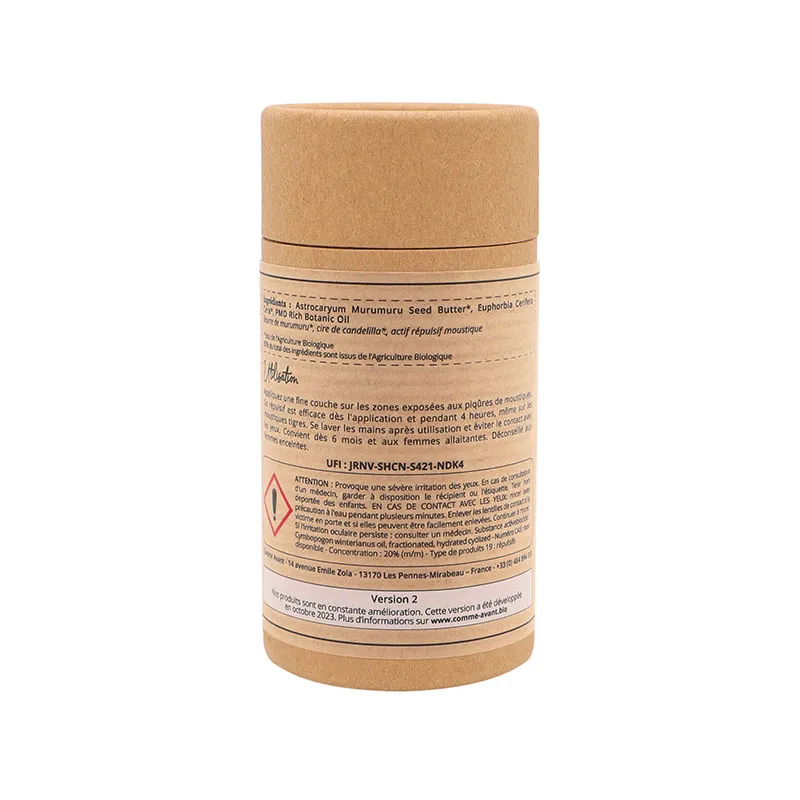 Répulsif anti-moustique solide au beurre de Murumuru - 80g-3