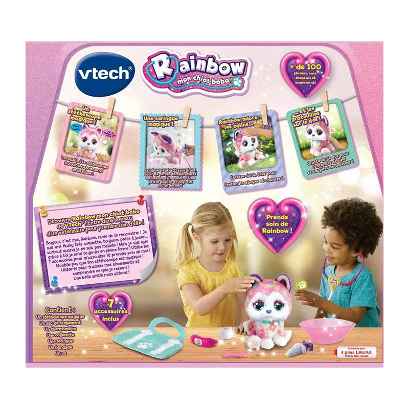 Rainbow, mon chiot bobo - 36m+-5