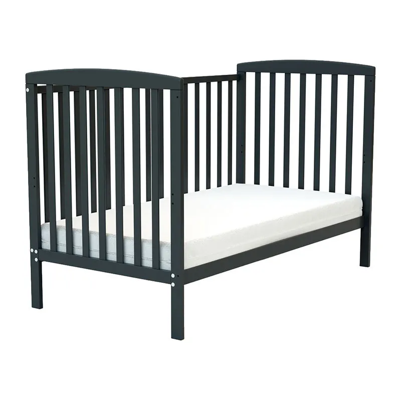 Lit bébé Confort Gris - 70x140cm-3