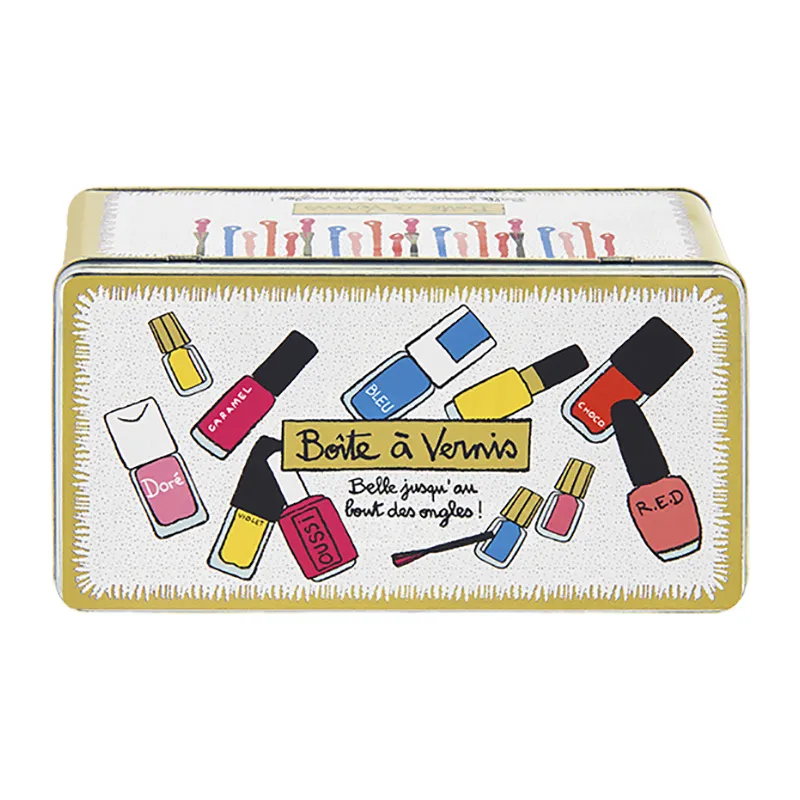 Boite à Vernis Métal - 11,5x23x10,5cm-0