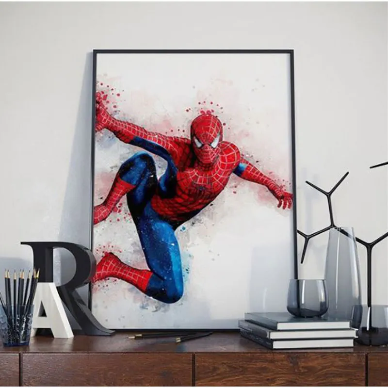 Toile Spiderman - Plusieurs dim. dispos-0